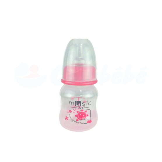 Biberon PP avec tétine anti-colique ultra douce 60ml -MUSIC