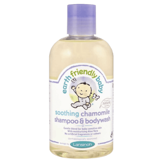 Lansinoh Shampoing et Gel lavant -Camomille Earth friendly baby