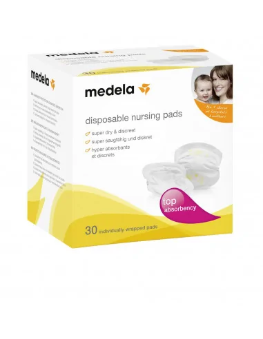 Coussinets d’allaitement jetables 30 unités – Medela